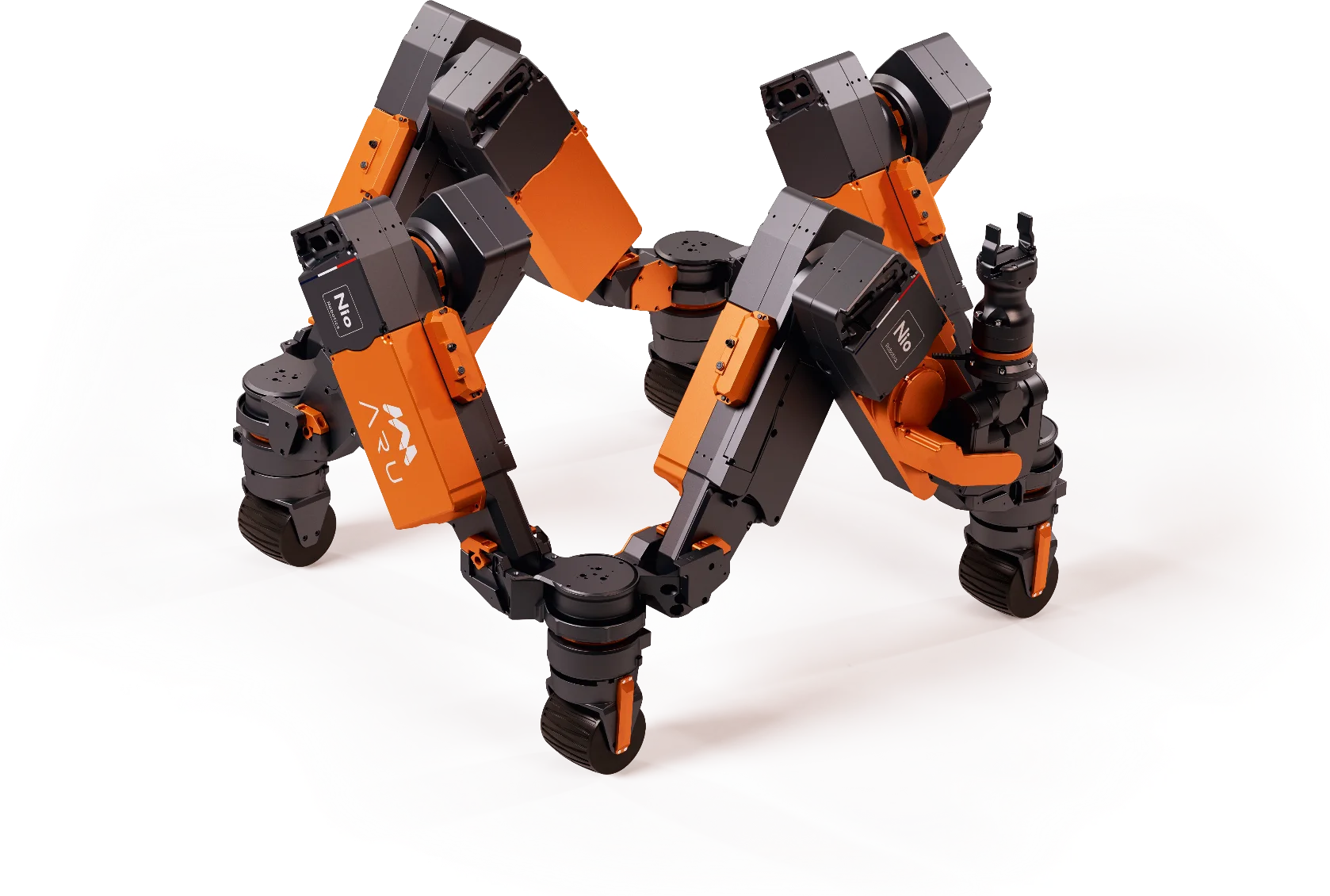 The Aru robot in rover mode